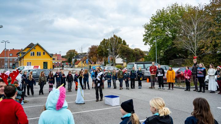 Samling på frederiksværk station